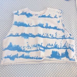 Koch Women's Blue Tie-Dye Tank Top